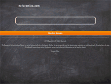 Tablet Screenshot of naturamica.com